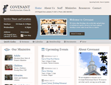 Tablet Screenshot of covenantlakeland.org